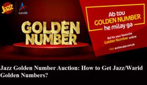 Jazz Golden Number Auction: How to Get Jazz/Warid Golden Numbers?