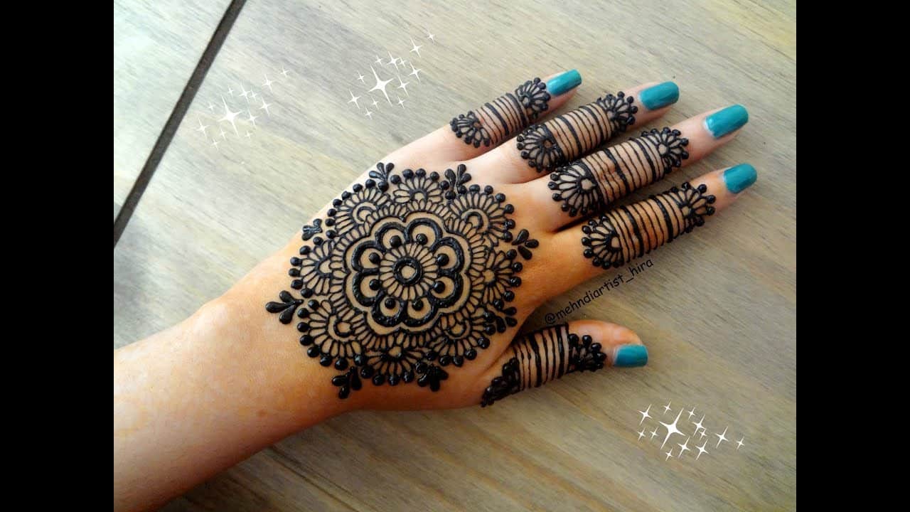 Latest Mehndi Designs For Eid 2018: Hands and Feet - Daytimes.pk