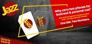 Enjoy Double Number on One SIM with Jazz DoubleUp Number Service