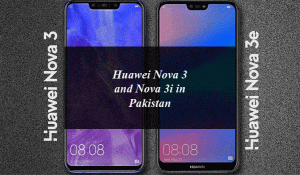 Huawei Nova 3 and Nova 3i Now Available for Sale in Pakistan: Price and Specifications