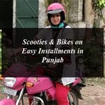 Scooties & Bikes on Easy Installments in Punjab