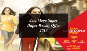 Jazz Mega Super Duper Weekly Offer 2019