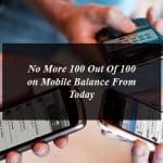 No More 100 Out Of 100 Mobile Balance Form Today