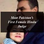 Meet Pakistan’s First Female Hindu Judge