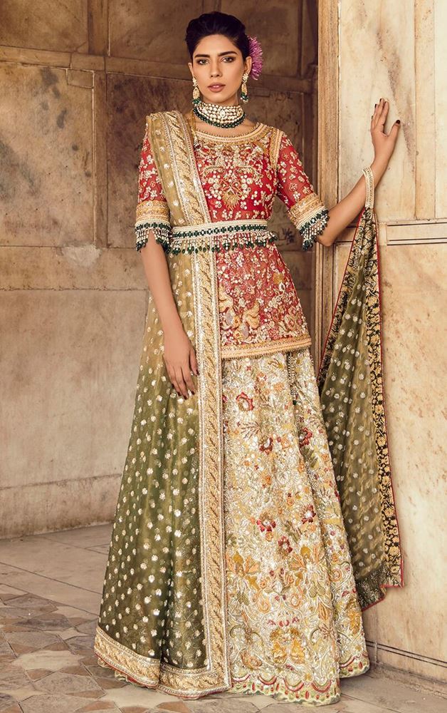 Pakistani Wedding Dresses By Famous Fashion Designers