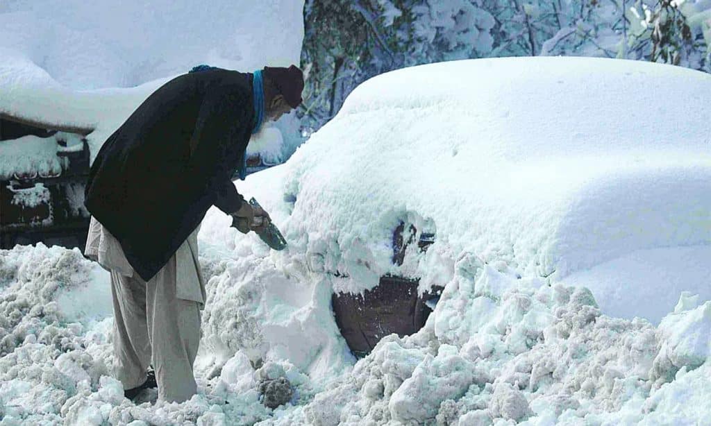 Intensity of Cold Increases Due to Rain and Snowfall in Many Parts of Country
