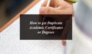 Duplicate Academic Certificates or Degrees in Pakistan