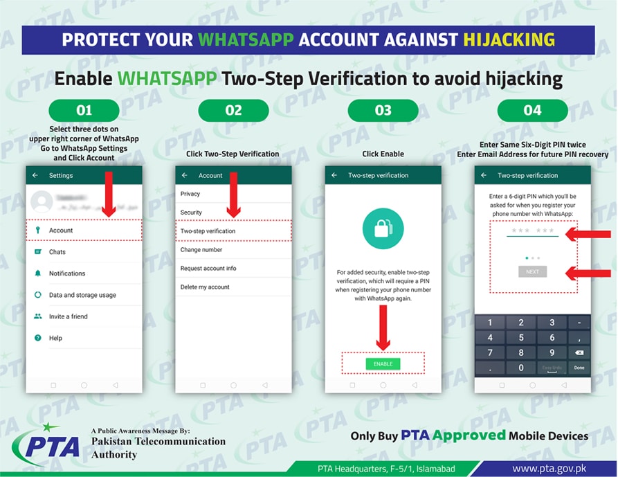 How to Protect Your WhatsApp Account from Hijacking?