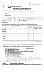 How to Have the Police Clearance Certificate in Pakistan?