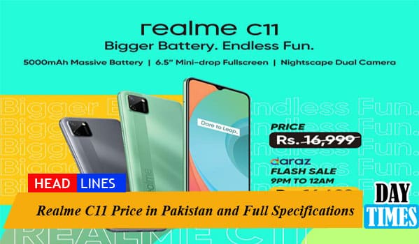 realme c11 4 64 price in pakistan today