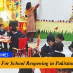 SOPs For School Reopening in Pakistan