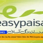 This is How You Can Pay Annual Vehicle Token Tax With Easypaisa App