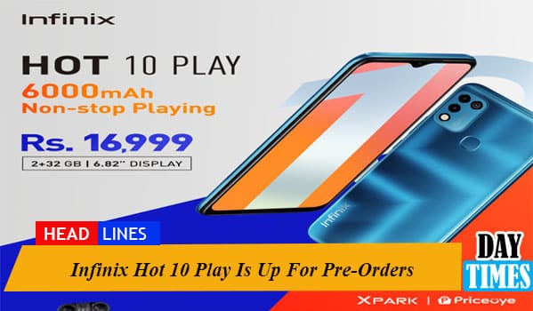 Infinix Hot 10 Play Is Up For Pre-Orders