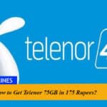 How to Get Telenor 75GB in 175 Rupees?