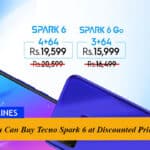 Now You Can Buy Tecno Spark 6 at Discounted Price