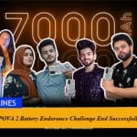 TECNO POVA 2 Battery Endurance Challenge End Successfully