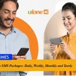 Ufone SMS Packages: Daily, Weekly, Monthly and Yearly