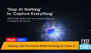 Samsung x TECNO Collab for RGBW Technology for Camon 19