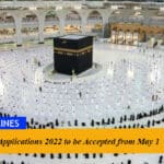 Hajj Applications 2022 to be Accepted from May 1