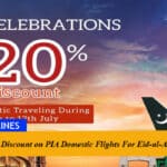 Get A 20% Discount on PIA Domestic Flights For Eid-ul-Azha