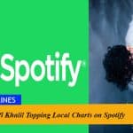 Kaifi Khalil Topping Local Charts on Spotify