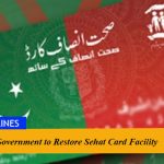 KP Government to Restore Sehat Card Facility