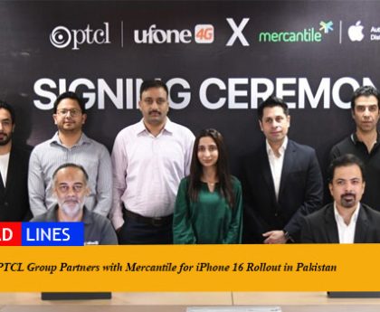 PTCL Group Partners with Mercantile for iPhone 16 Rollout in Pakistan