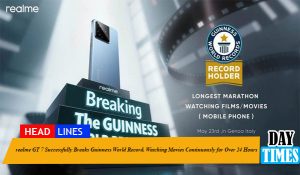 realme GT 7 Successfully Breaks Guinness World Record, Watching Movies Continuously for Over 24 Hours