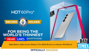 Infinix becomes Pakistan’s First Mobile Brand to set a Guinness World Record