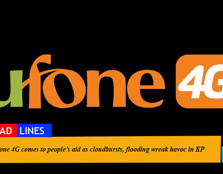 Ufone 4G comes to people’s aid as cloudbursts, flooding wreak havoc in KP