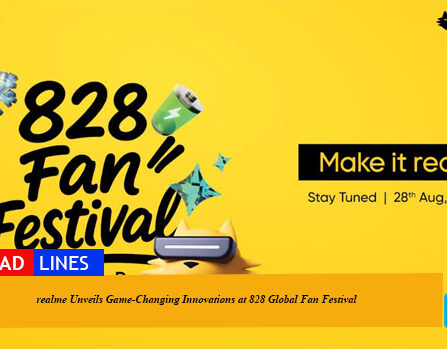 realme Unveils Game-Changing Innovations at 828 Global Fan Festival: 15000mAh Battery & Chill Fan Phone Redefine Mobile Experience for 300M+ Global Users, Including Millions in Pakistan