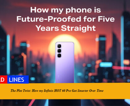 The Plot Twist: How my Infinix HOT 60 Pro Got Smarter Over Time