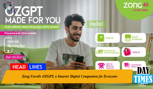 Zong Unveils OZGPT, a Smarter Digital Companion for Everyone